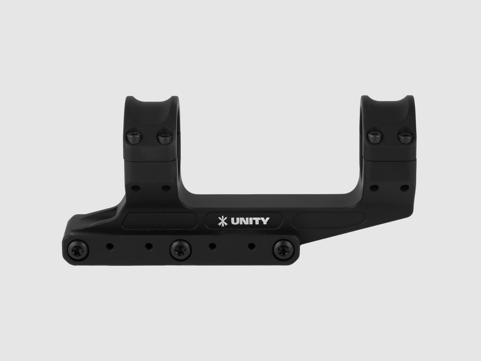 Unity Tactical – Attacco monopezzo per cannocchiale FAST REKE Scope Mount – 1,54″ – 34 mm – Nero – RKE-S34154B, immagine 2 di 6