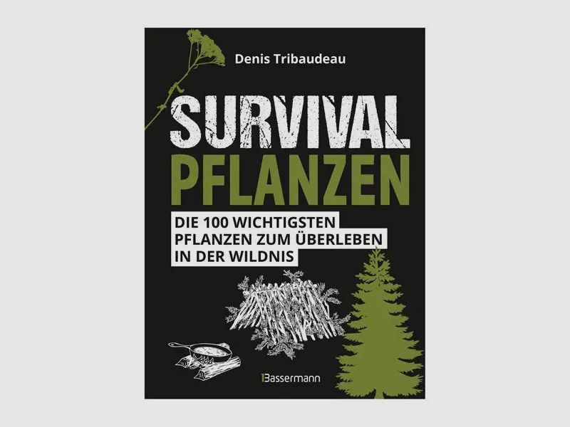 Bassermann Verlag Buch Survivalpflanzen. Die 100 wichtigsten Pflanzen