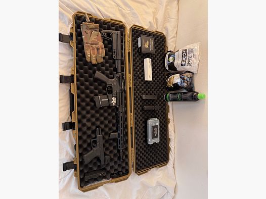 Аirsoft set komplett neu
