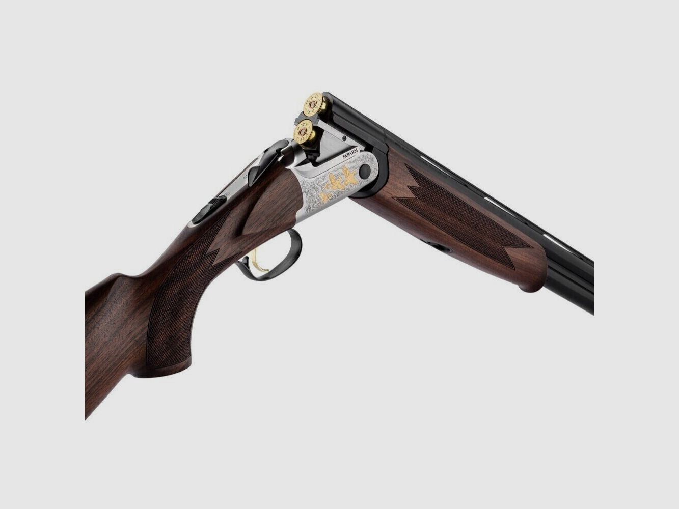 Bockdoppelflinte Fabarm Elos A2 Kal. 12 Classic AL Gold, Bild 3 von 4
