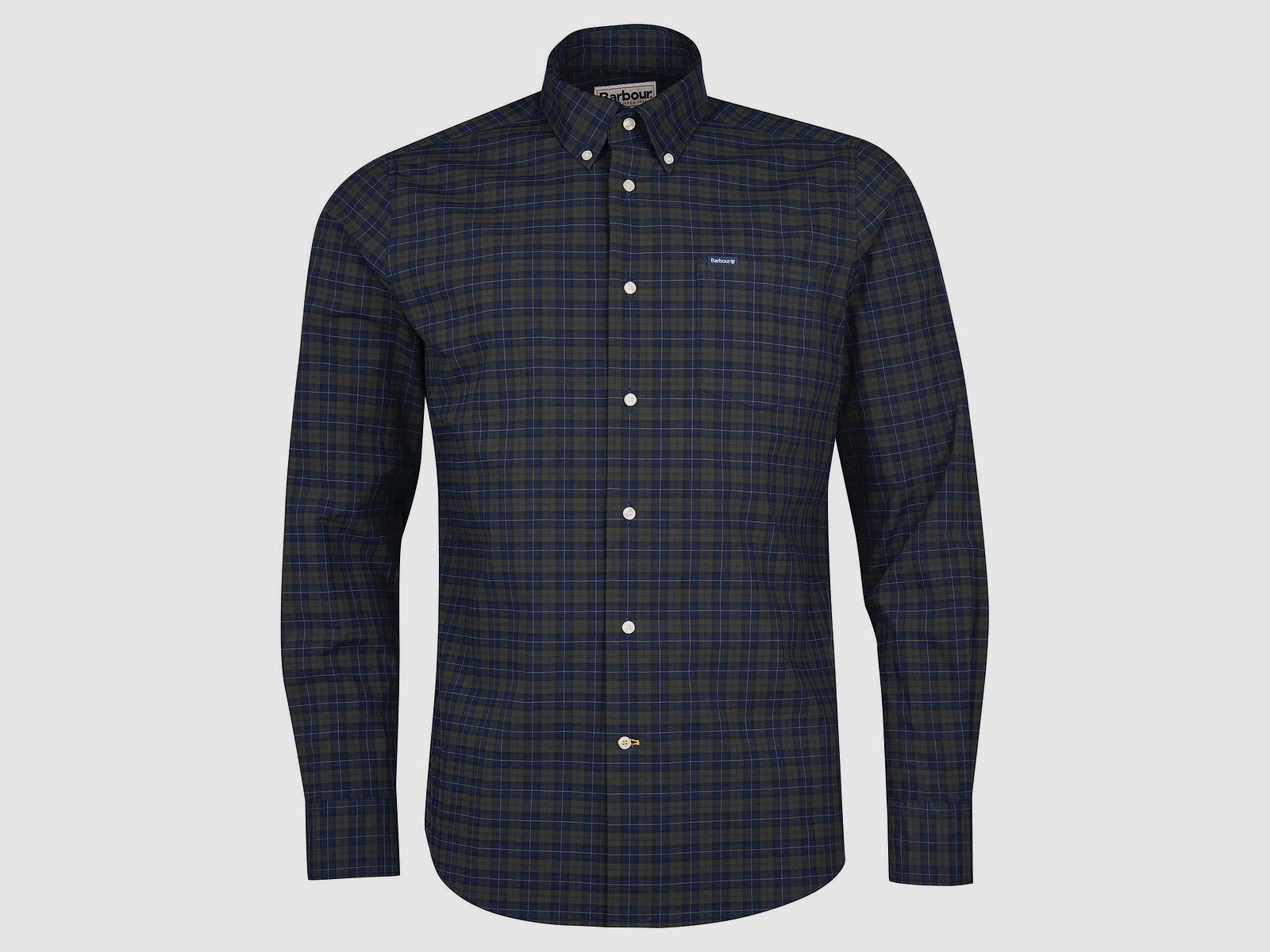 Barbour Lomond Tailored Shirt OLIVE NIGHT