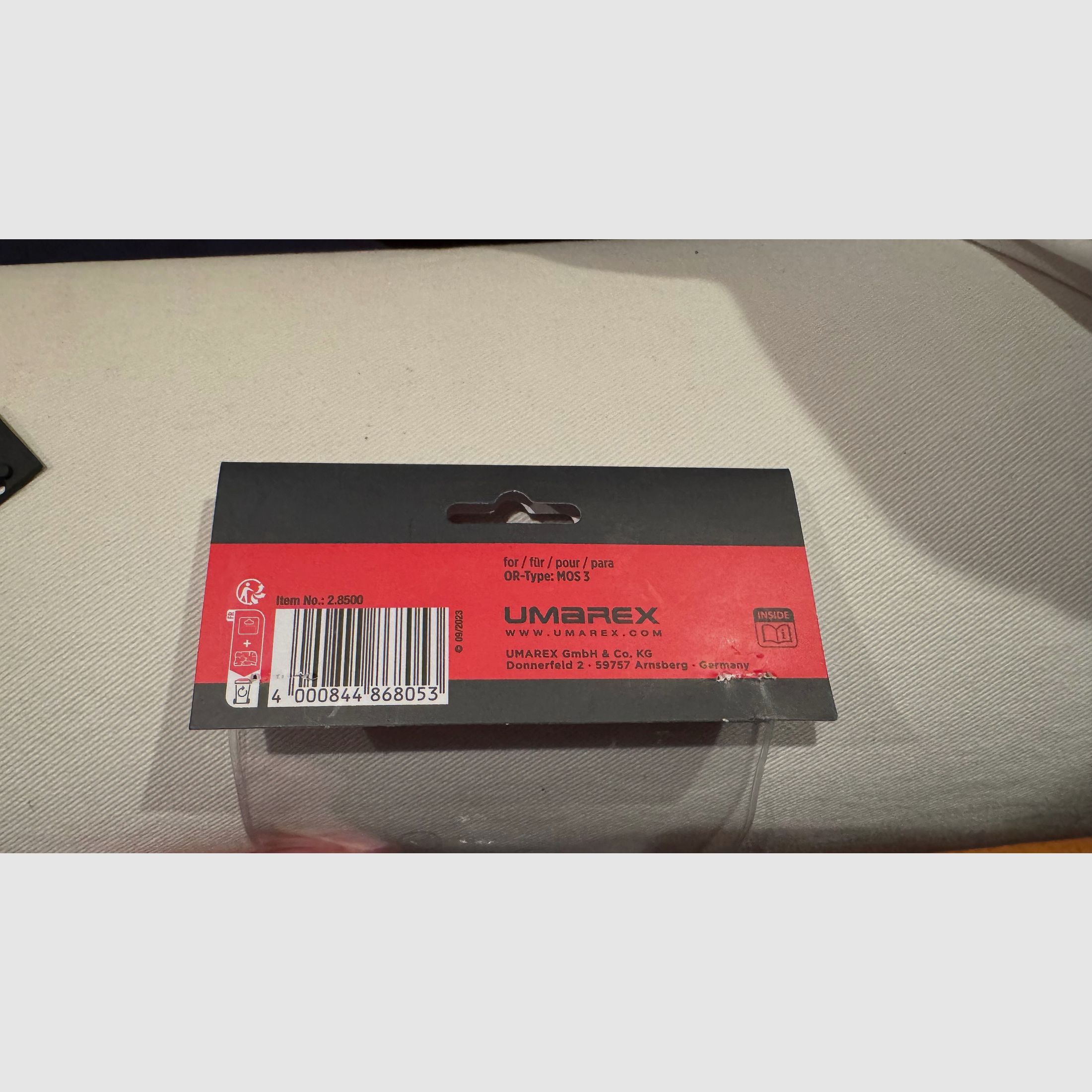 UMAREX Placas adaptadoras para Glock MOS Airsoft