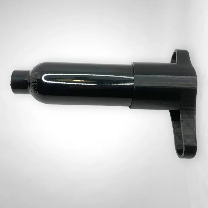 Z-RAM FLEXIBLE BUTTSTOCK BLACK 50MM DIAMETER FOR 0.2L BOTTLE