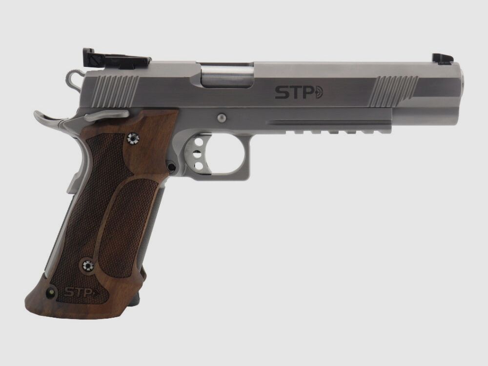 STP TM 28 6.0 z uchwytem Nill Match-German-Master i wymiennym systemem TM 6.0 9mm Luger oraz celownikiem BOMAR