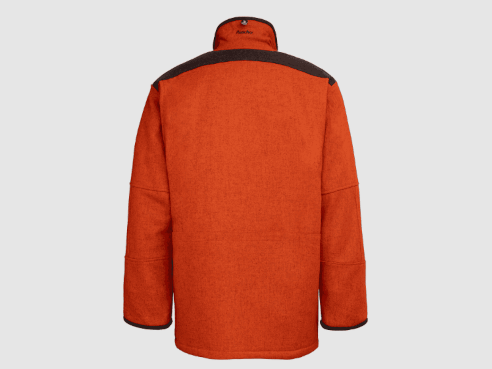 Jagdjacke Signal-Lodenjacke Drückjagd, orange, Bild 2 von 5