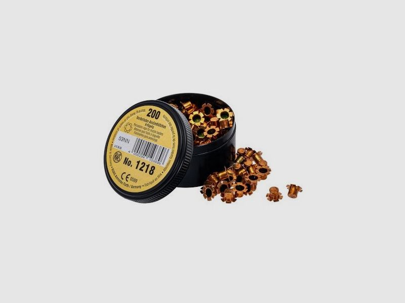 RWS 1218 ZÜNDHÜTCHEN SCHWARZPULVER 6 FLÜGEL
