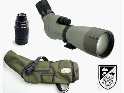Kowa TSN-883 Prominar Spektiv 25-60x88 Schrägeinblick mit Zoomokular TE-11 WZII und Tasche