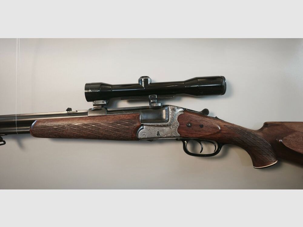 Heym Bockbüchsflinte mit Austauschlauf Bockdoppelflinte 7x65R;16/70