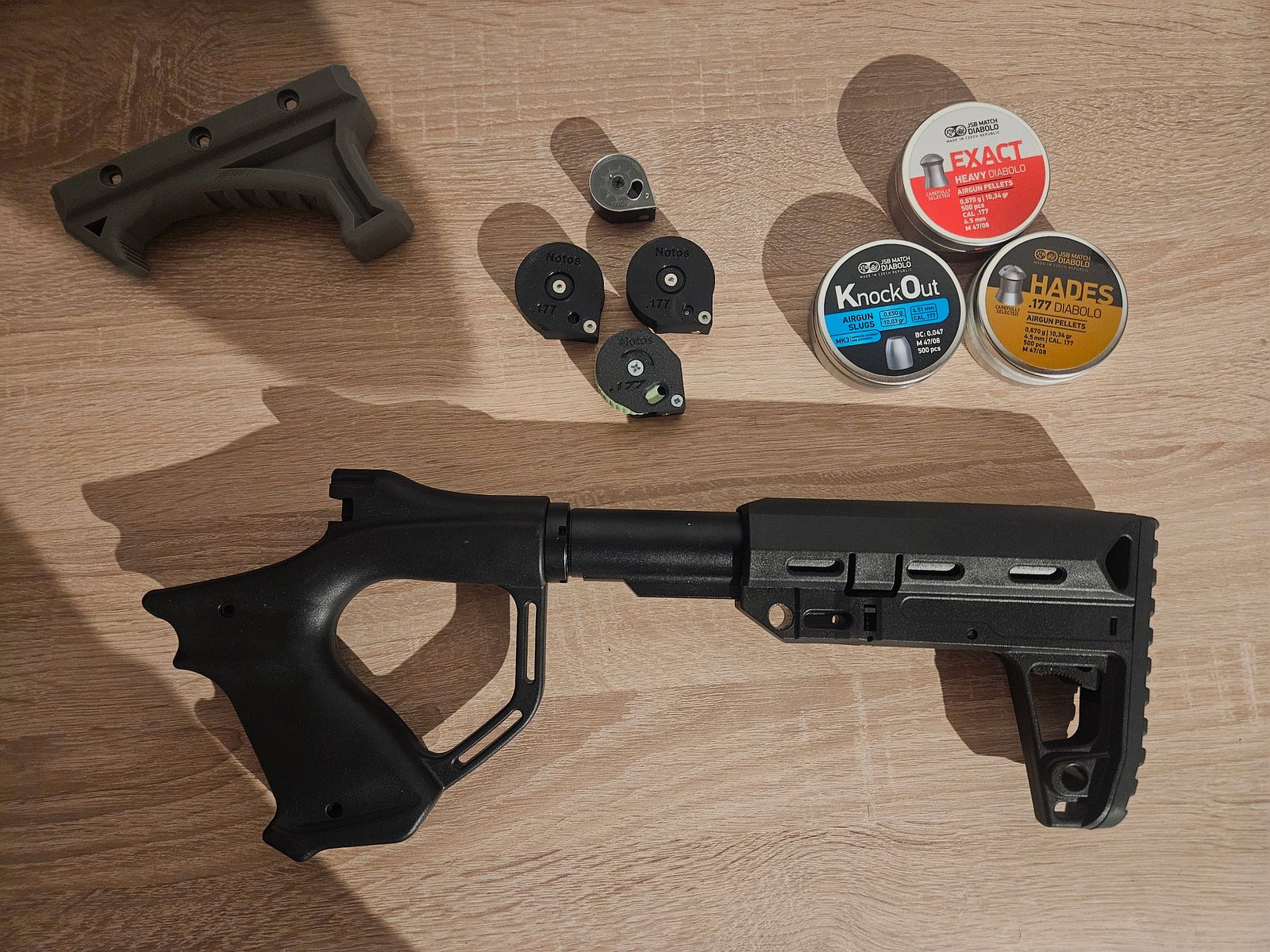 Umarex Notos im Kaliber 4,5/.177 inkl. Exportkit und vieles mehr 