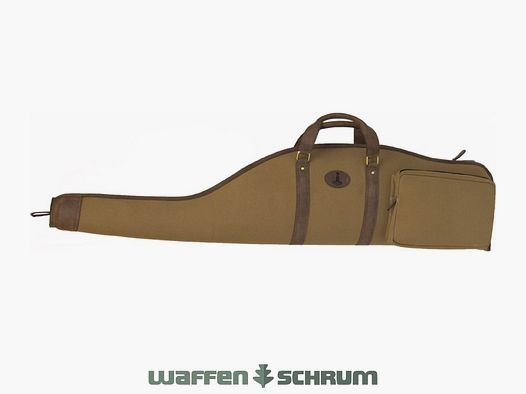 Mjoelner Hunting Büchsenfutteral Valhalla 129cm - Sand/Braun Mit Außentasche und Lammimitatfutter