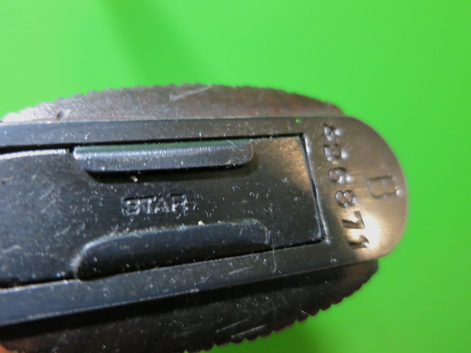 Star Firearms B.Echeverria – Semi-automatic pistol model B; 9 mm; LPN #42-