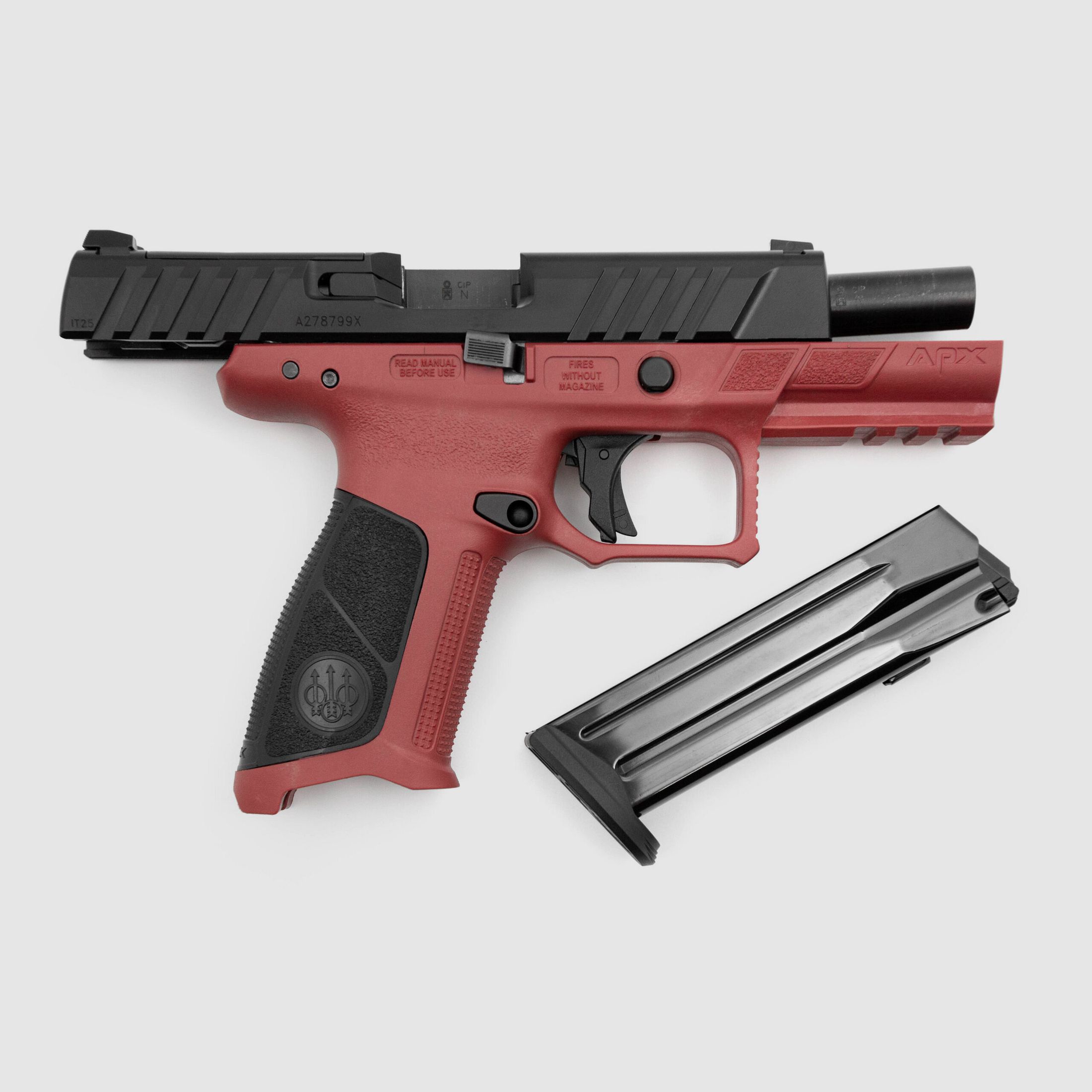 Beretta APX 2. Generation, Sonderversion Cherry Red, Neuwaffe, 9 x 19 mm, Bild 2 von 4