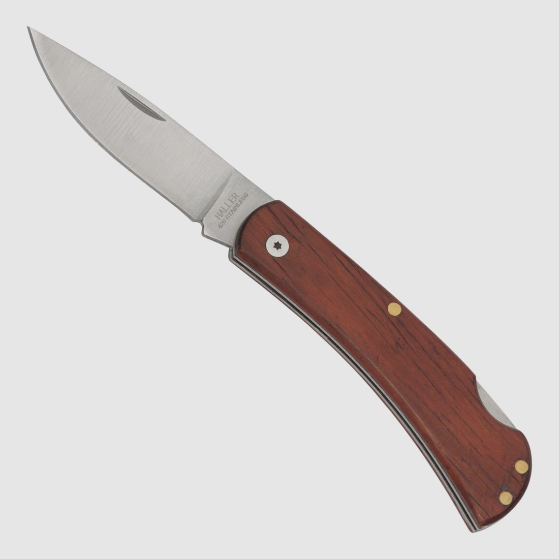 Taschenmesser Pakkaholz