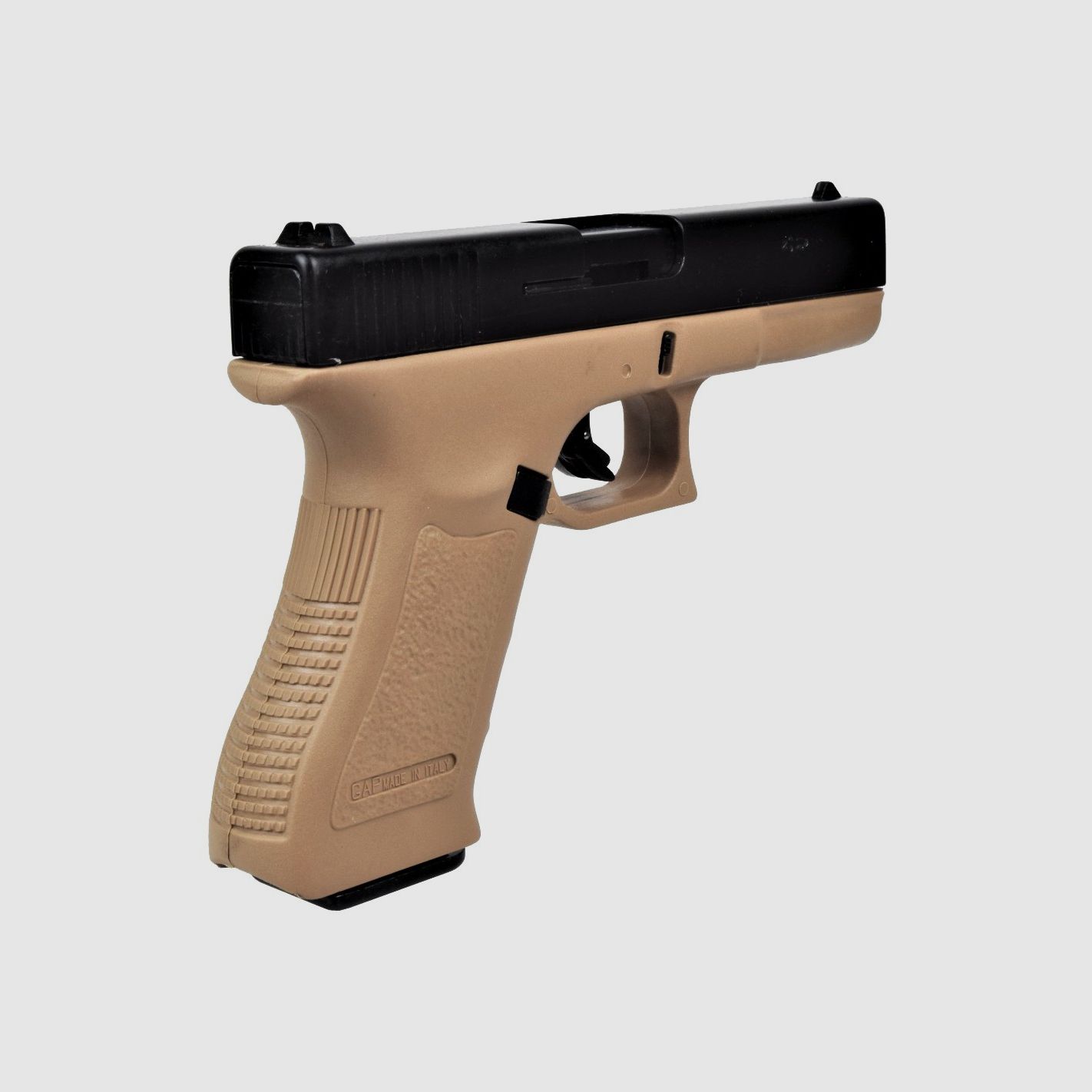 Pistolet à blanc Bruni Gap G17 calibre 9 mm noir et tan, image 3 sur 5