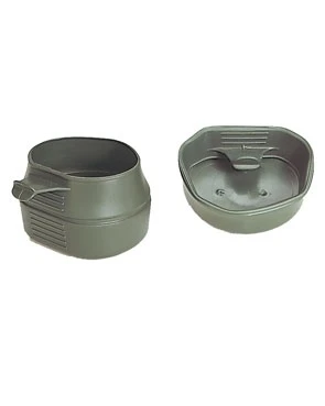 Schwedischer faltbarer Militär- und Campingbecher FOLD-A-CUP 250 ML