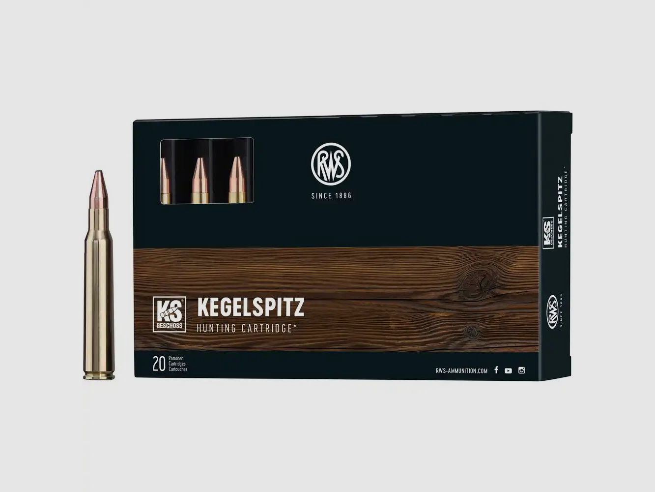 RWS RUAG	 RWS 7x64 KS 8,0g 123 gr