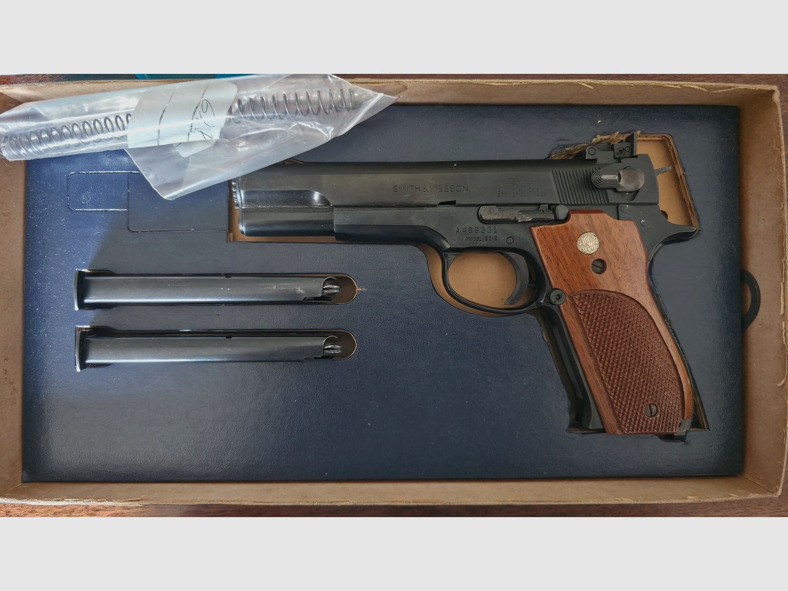 Smith & Wesson Model 52-2 Sportpistole .38 S&W spezial