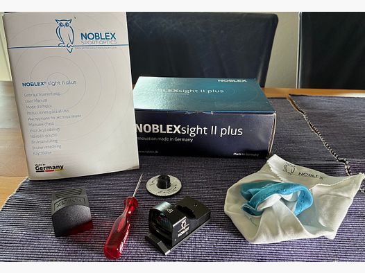 Verkaufe Noblex Sight II plus IPSC D 3.5