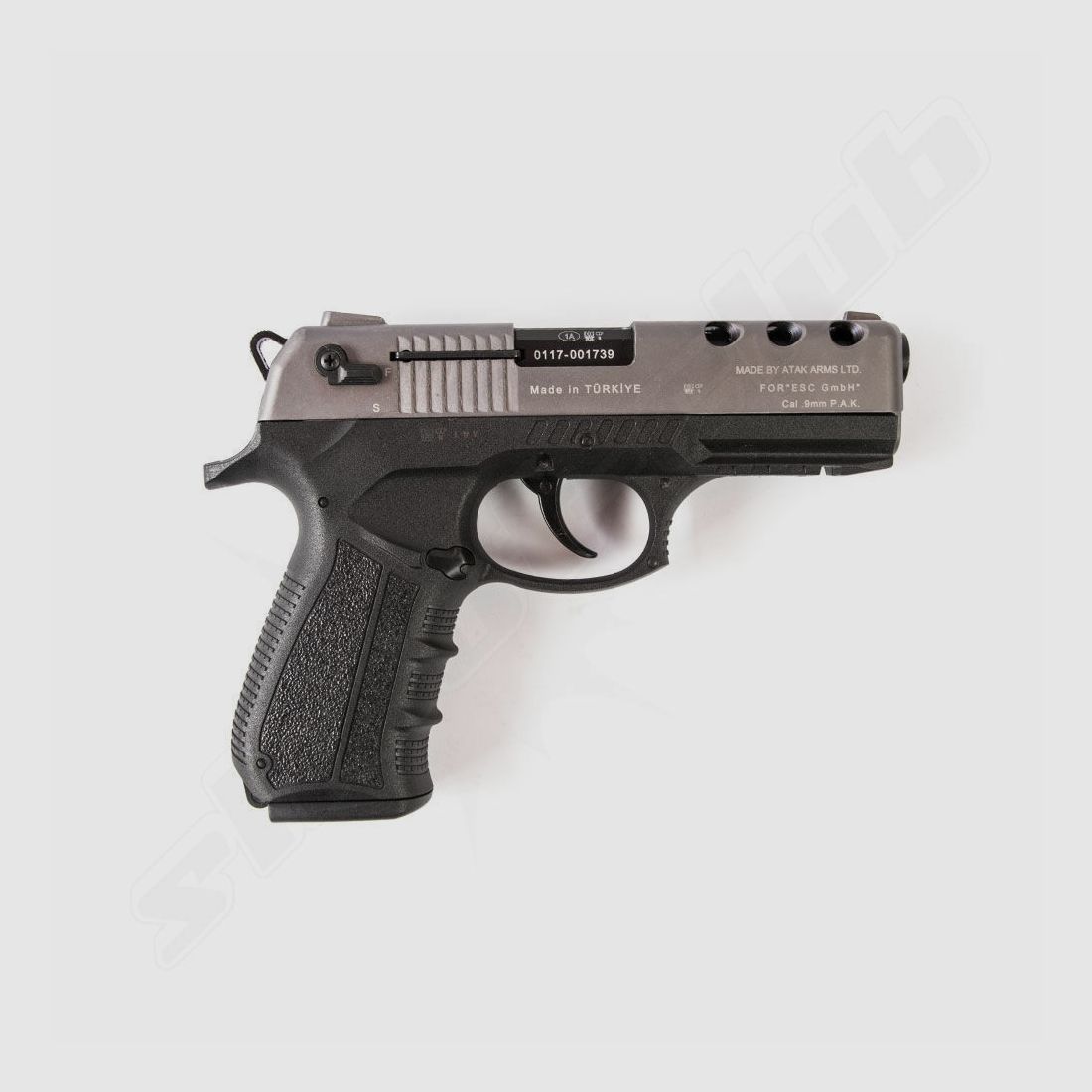 Zoraki Zoraki 4918 Titan in set 9 mm P.A.K. 50 blank cartridges