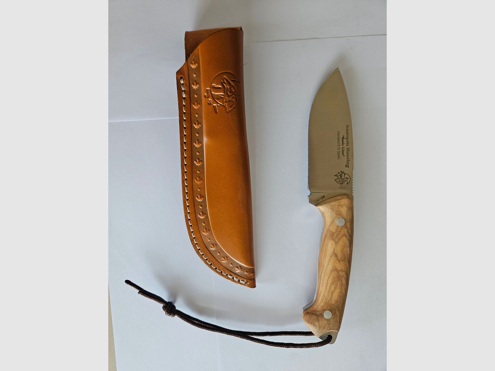  J&V Axarquia Couteau de Chasse
