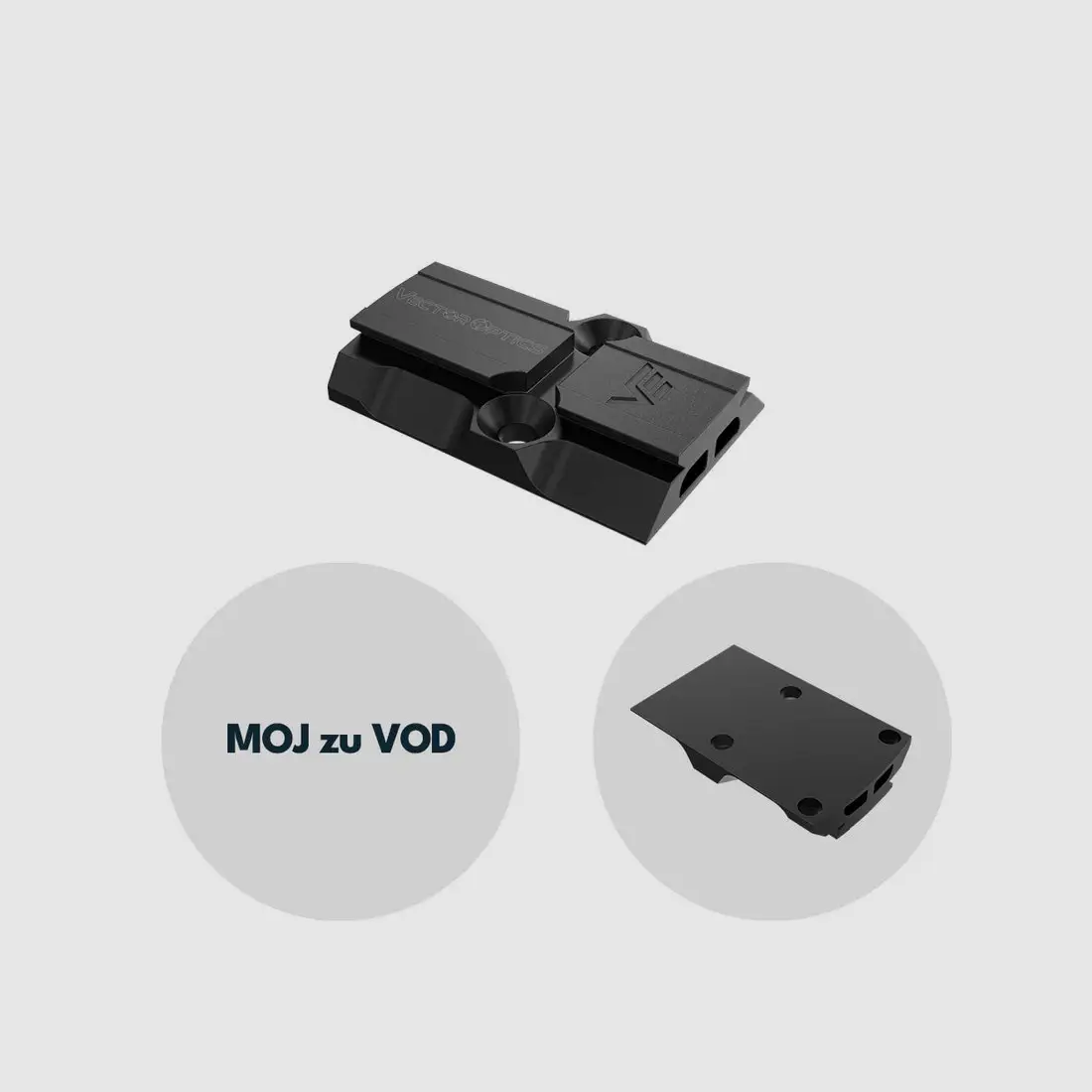 Vector Optics SCFRM-13 Adattatore MOJ/RMR a VOD, immagine 1 di 5