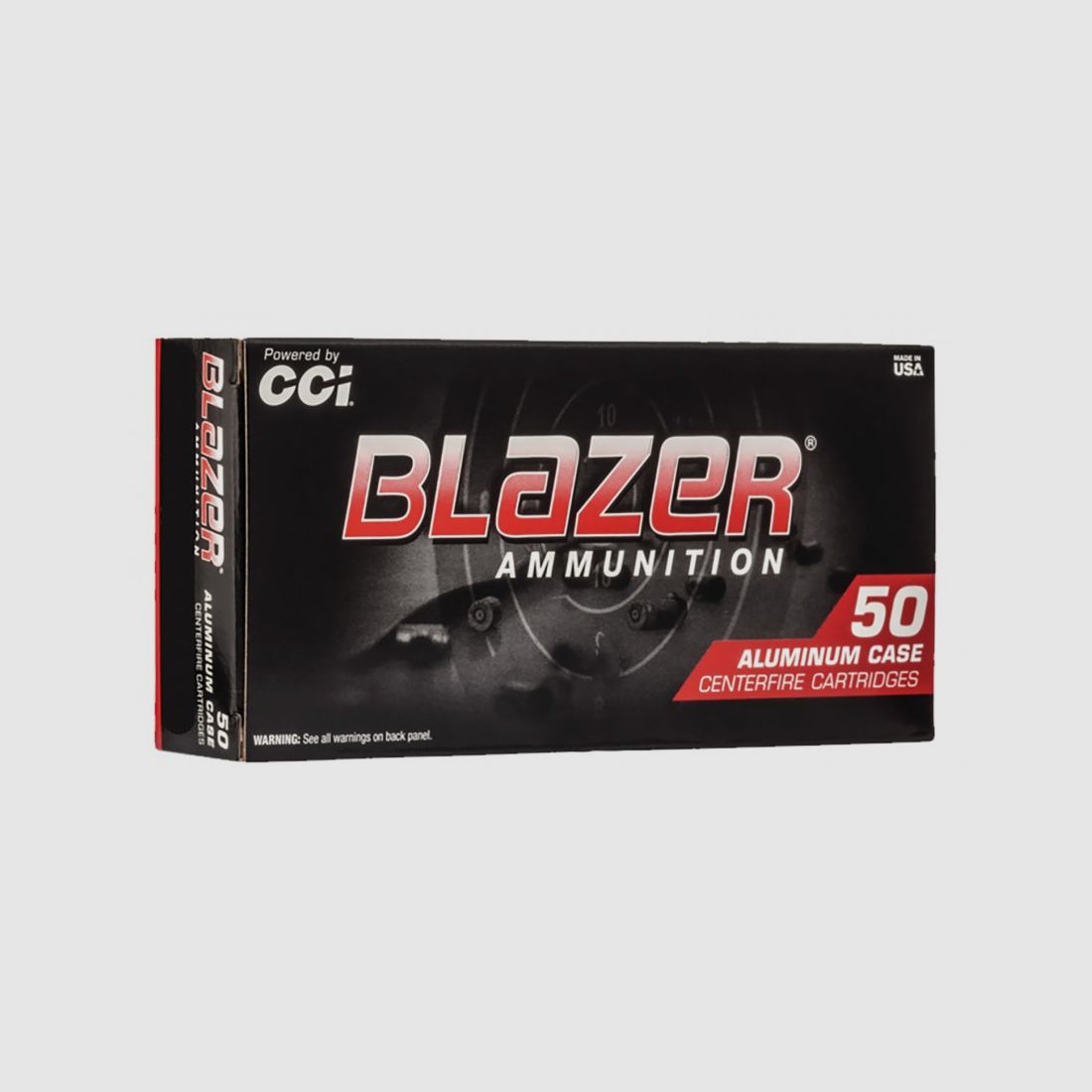 CCI Blazer Aluminium 9mm Luger 100GR FN 50 Patronen