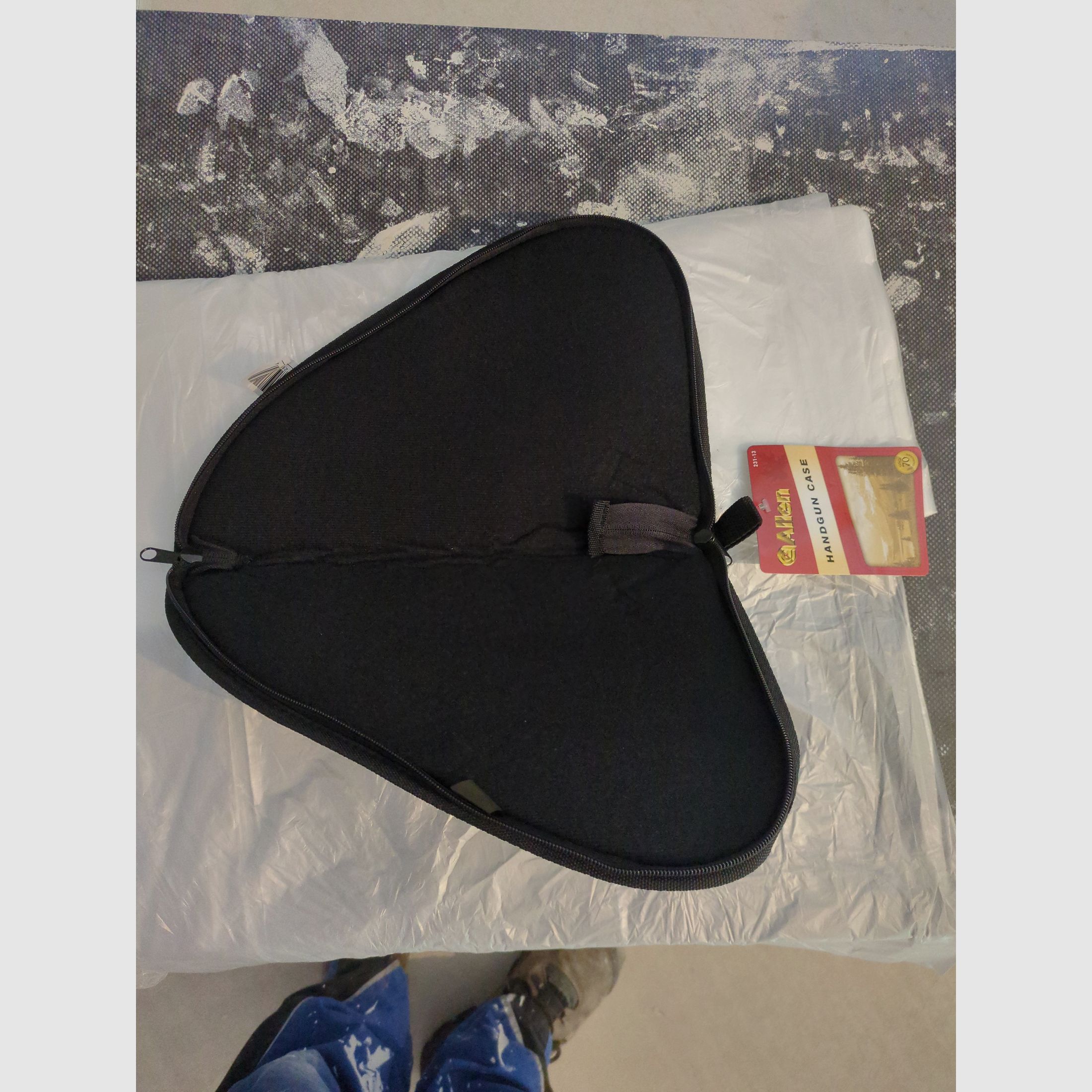 Pistol case, lockable, small (30cm), black