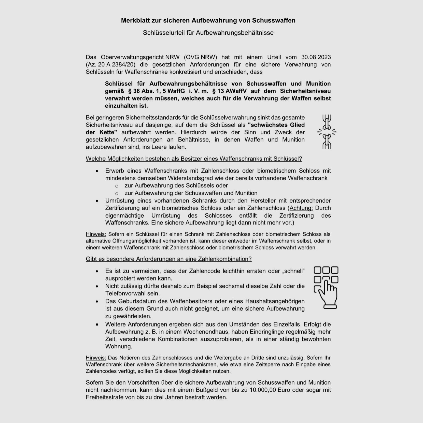 Sejf na broń Eisenbach Klasa 1 z zamkiem elektronicznym EN 1143-1