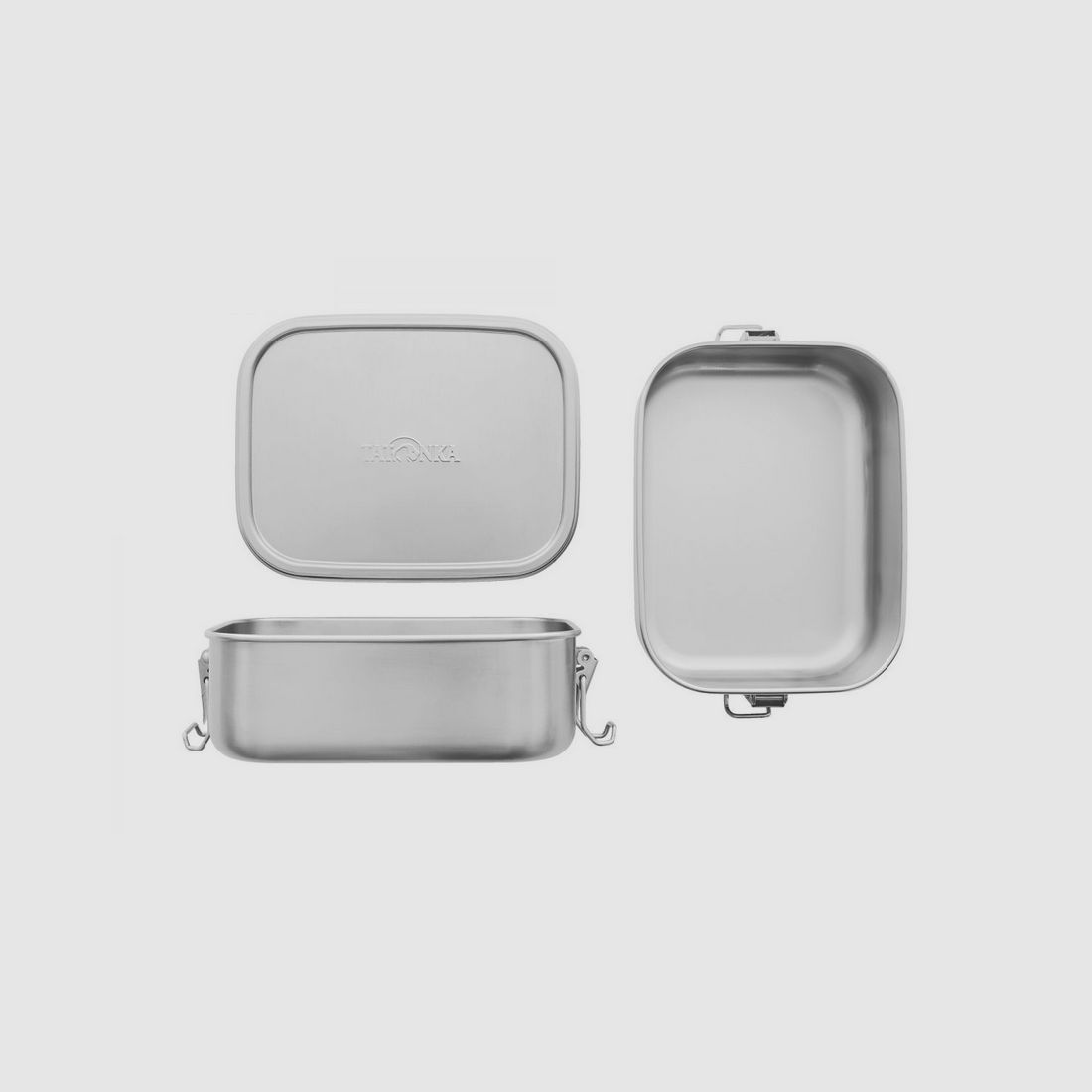TATONKA Lunch Box I 800 Lock Edelstahl-Brotdose