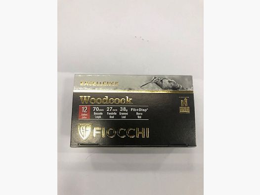 FIOCCHI PATRONEN C12 PB 8 WOODCOCK
