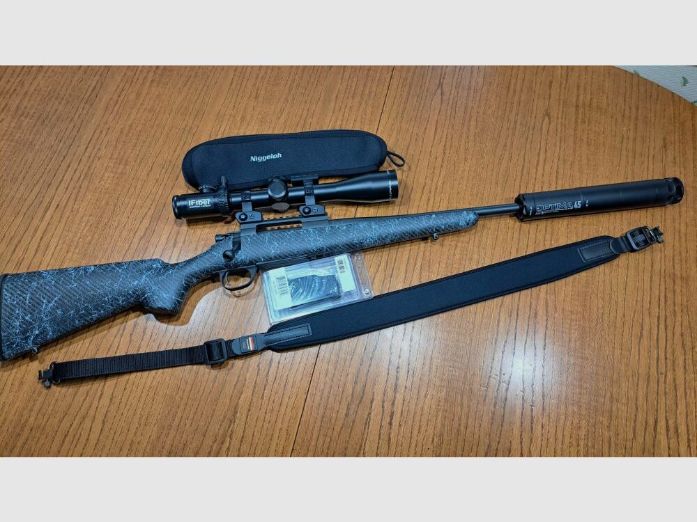 HOWA Superlite + DDOPTICS Zielfernrohr + INNOMOUNT Montage + A TECSchalldämpfer + ....
