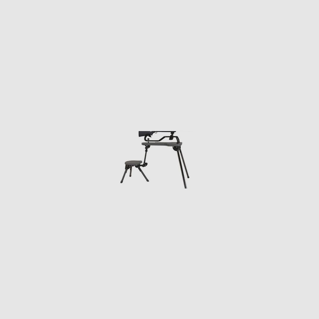 Weihrauch HW 100 con culata agujereada y mucho accesorio