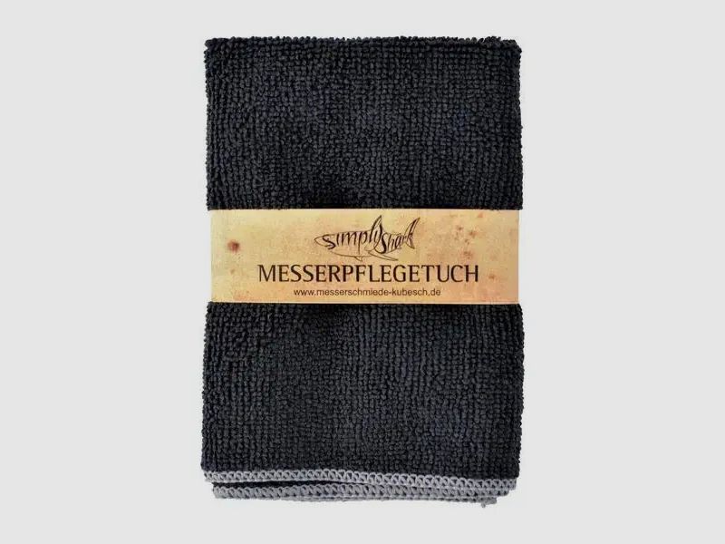 SimplyShark Simply Shark chiffon de soin pour couteaux noir