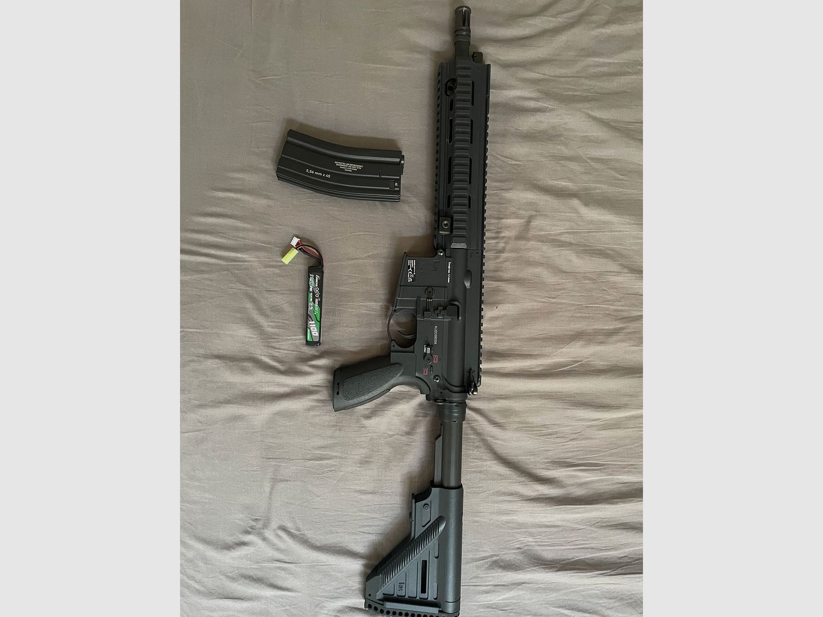 Airsoft HK416 S-AEG 1.3 Joule in pretty good condition