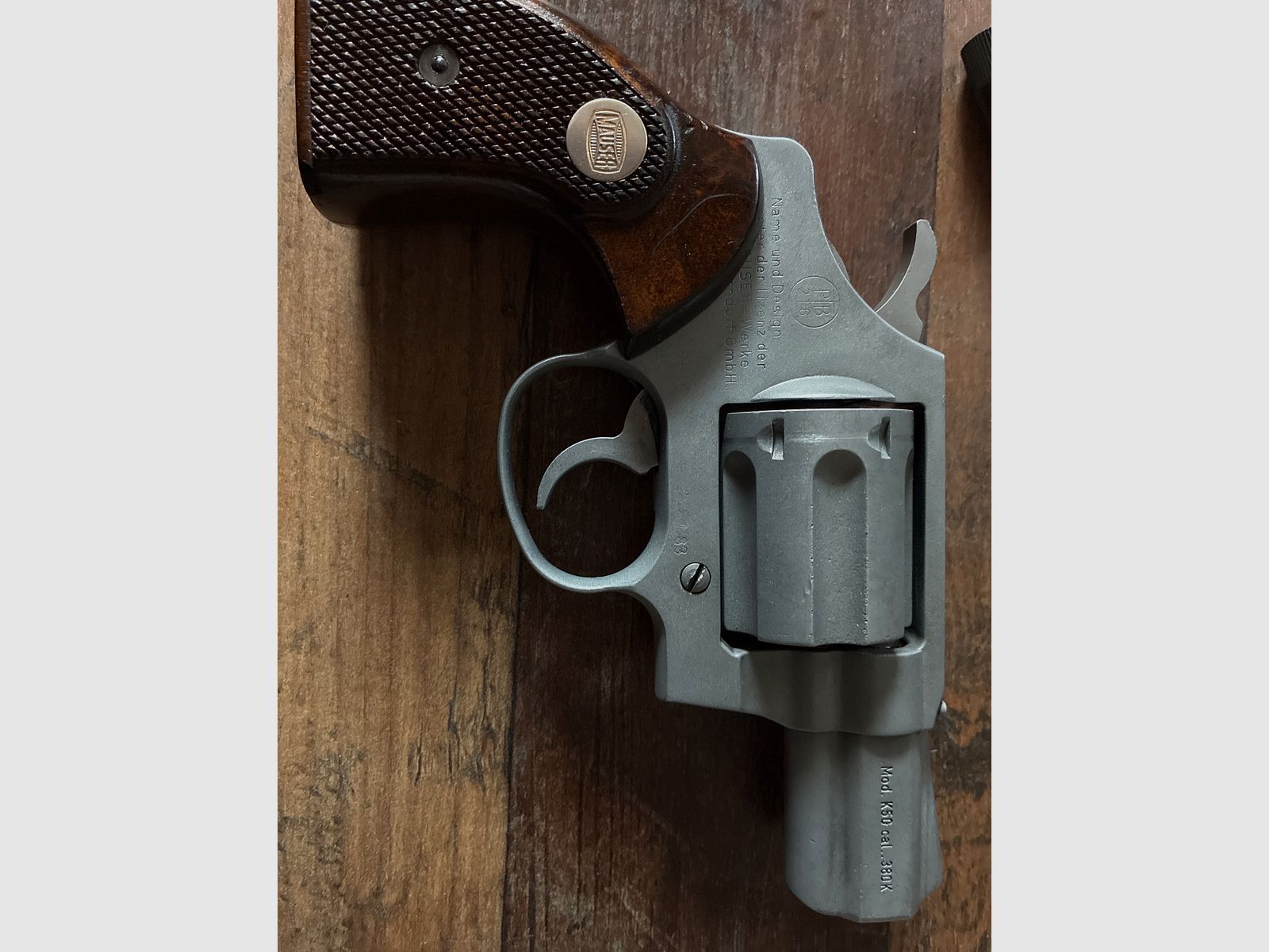 Revolver Mauser Mod K50