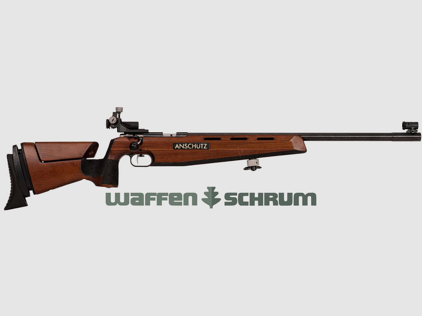 Anschütz Mod. 1903 Diopter Ans, 18er Rinkorn, Handstop .22lr