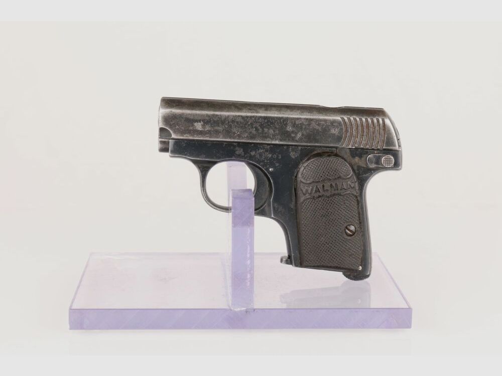 Pistolet automatique Patent Walman 1908