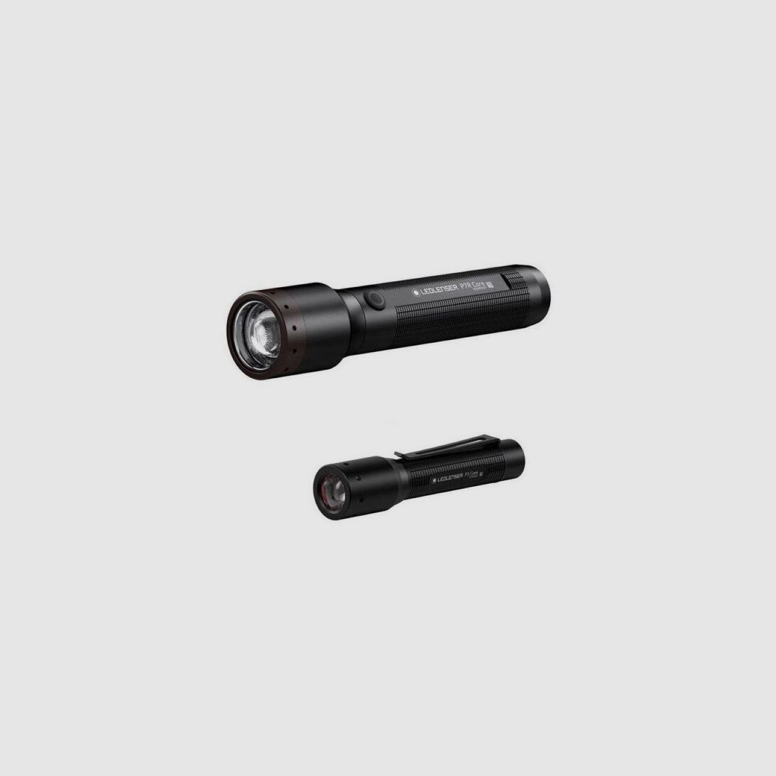 Ensemble de lampes torches Ledlenser P7R Core & P3 Core black