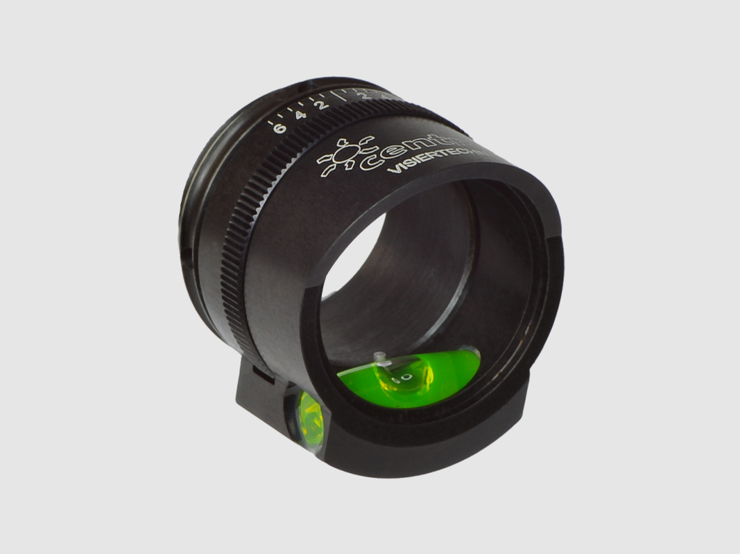 Accessorio per tunnel di mira Centra Livello 2 con bolla interna M22x0.5 nero