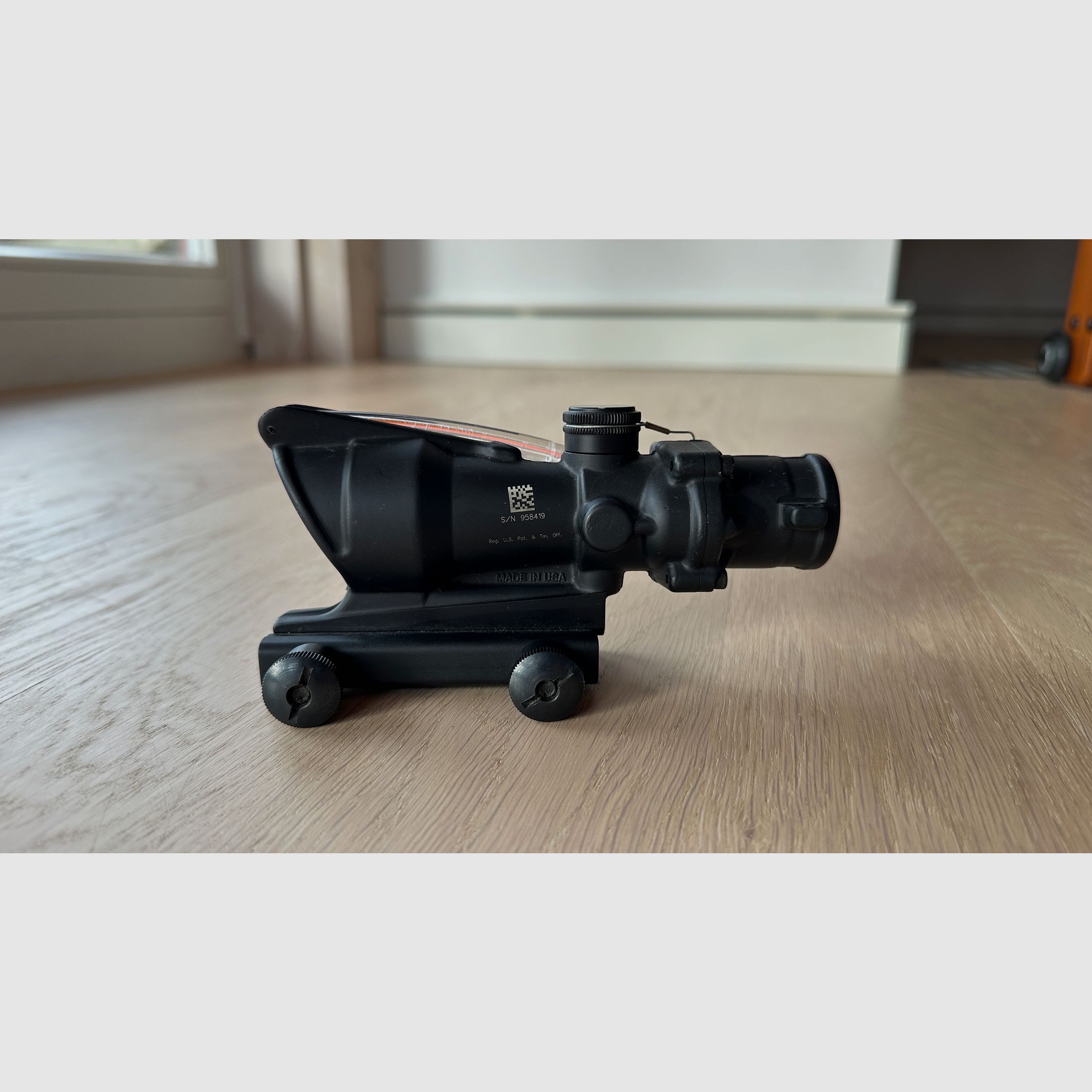 Trijicon TA-31 ACOG 4x32 dual illumination reticle without tritium