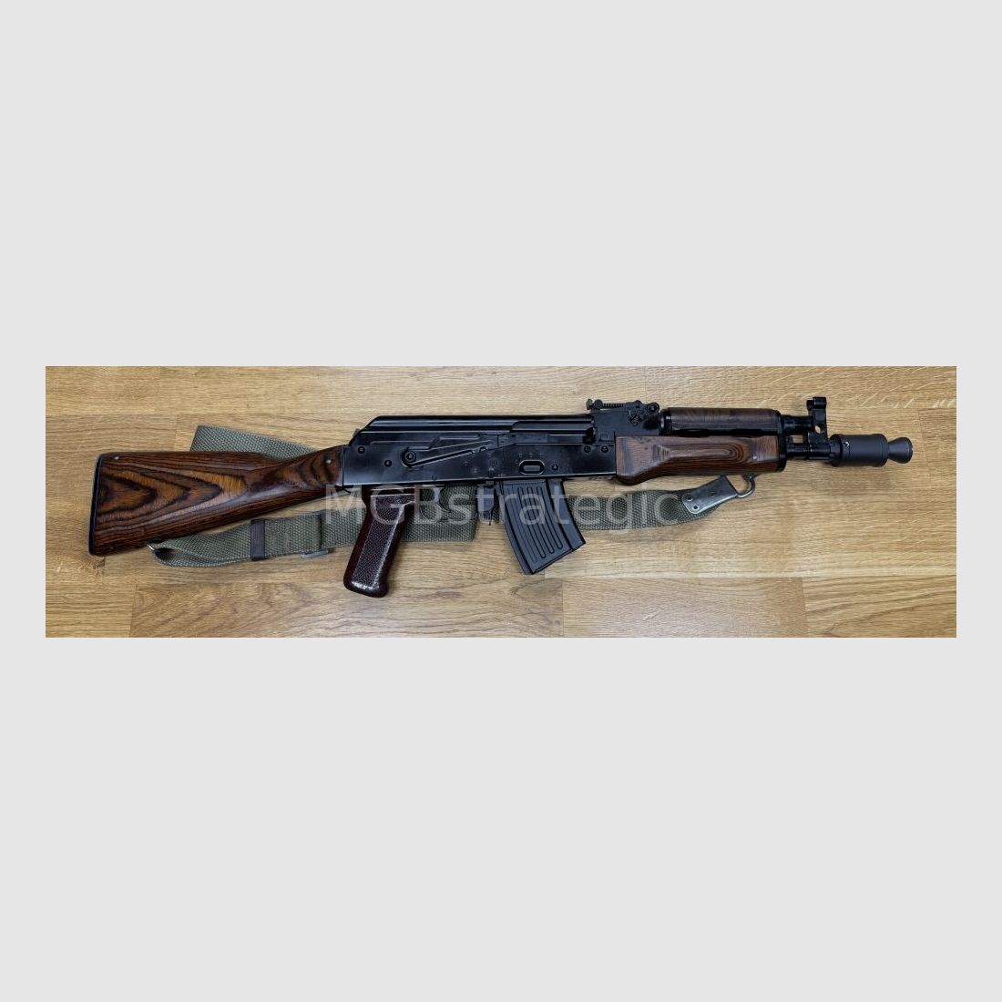 WBP MiniJack - semi-automatisch geweer 7,62x39 - Systeem AKM AK47 AK74 AK-47 MGBs Special Edition Retro AKM-K (kort) - sluitdrager DLC zwart gecoat, afbeelding 10 van 10