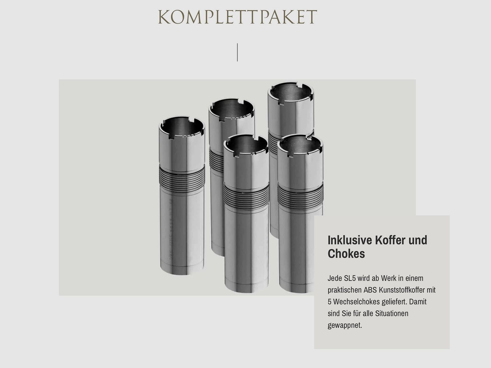 SAUER Selbstladeflinte SL5 Select Kaliber 12/76 70cm Lauflänge Wechselchokes, Bild 5 von 5