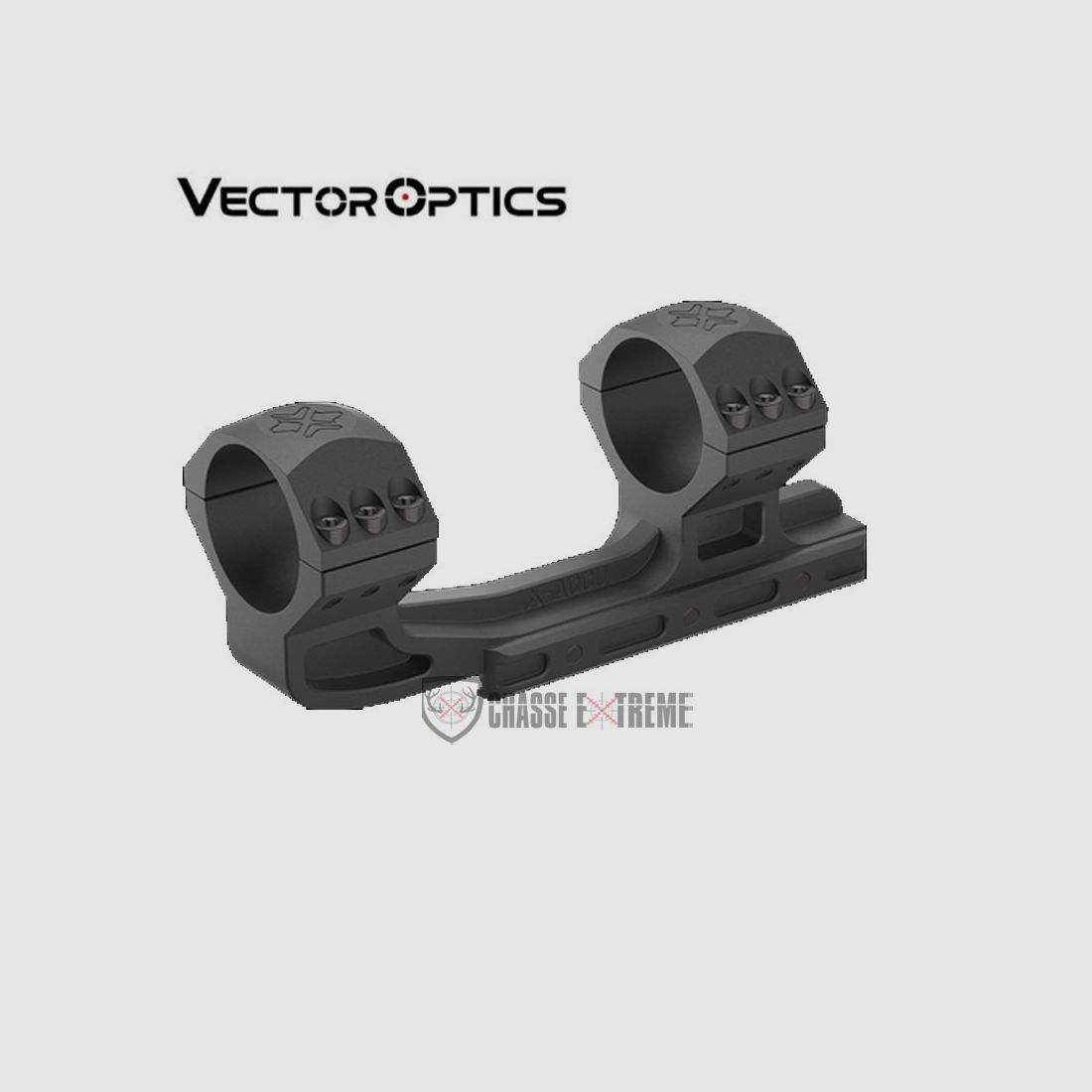 Montaggio Monobloc VECTOR Optics X-Accu Cantilever 34mm Picatinny Nero, immagine 1 di 6