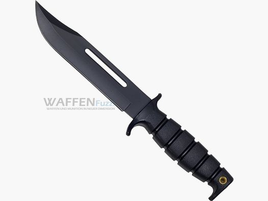 Cuchillo de combate hoja de acero 420 con funda de Kydex