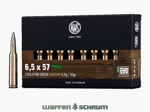 RWS Evo Green 6,0g - 93gr 6,5x57