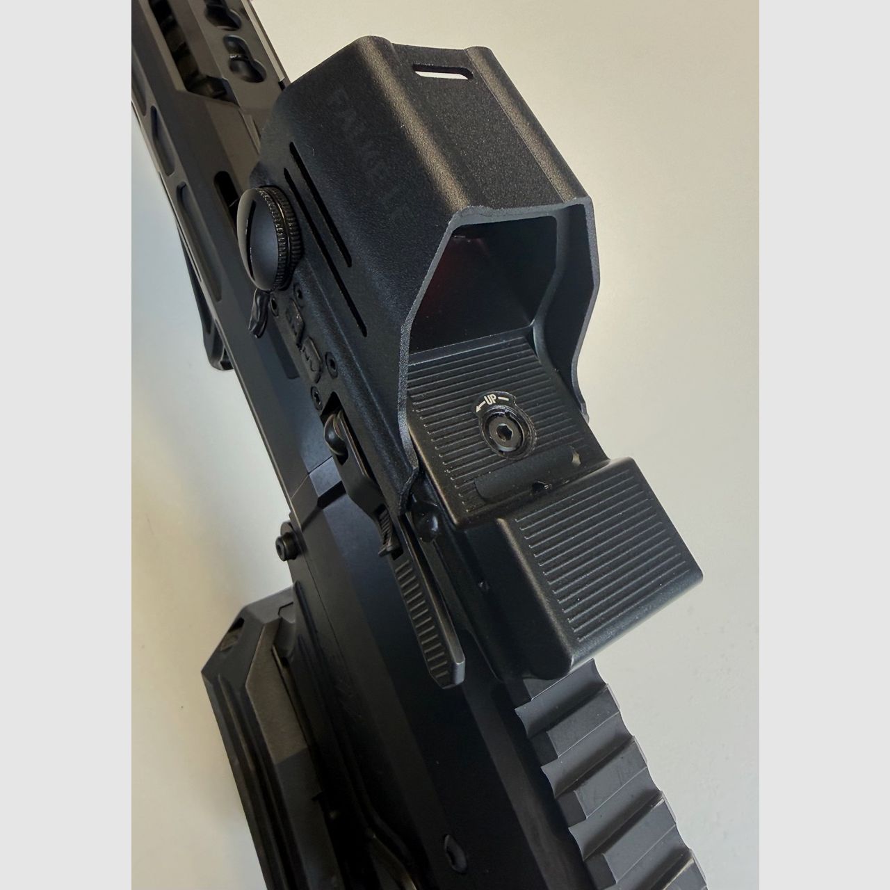 Typhoon F12 - Classic Black Serie IV - IPSC Paket III, Selbstladeflinte mit Kastenmagazin, mit umfangreichem Zubehör - NEUWERTIG