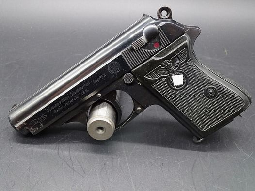 Walther Zella Mehlis Pistole PPK  RZM  gestempelt Kaliber 7,65 Browning	 PPK RZM gestempelt