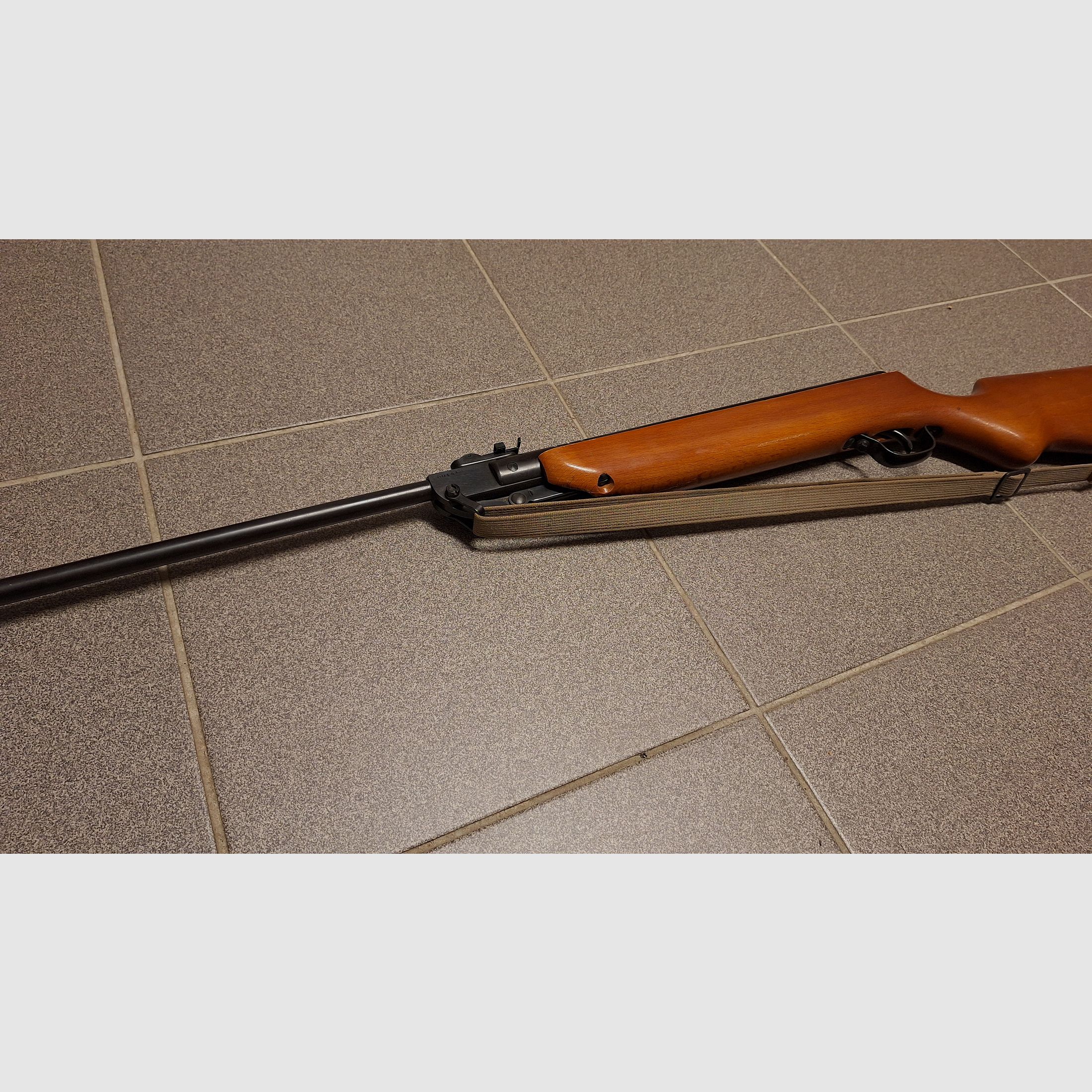 Rifle de aire modelo 303 Haenel Suhl ¡TOP estado de colección!