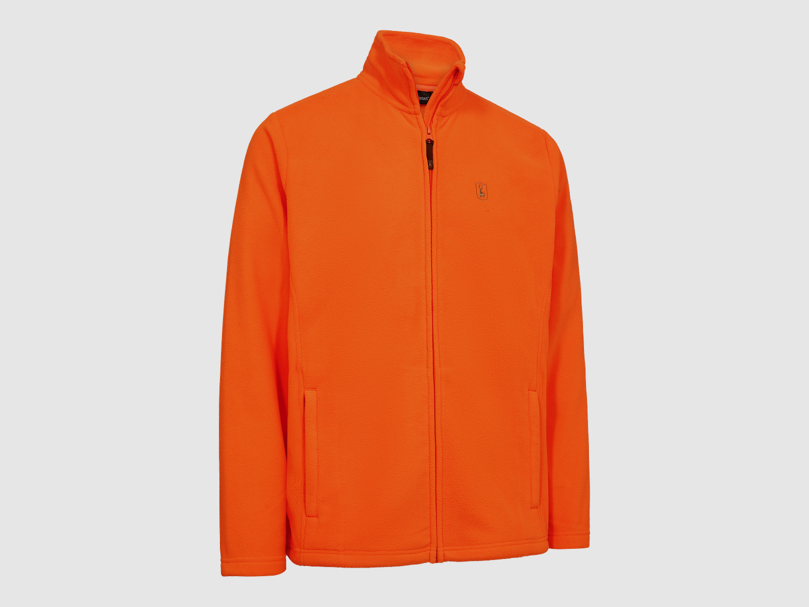 Atlas Light Fleece Jacke - Safety Orange – Größe: 4XL
