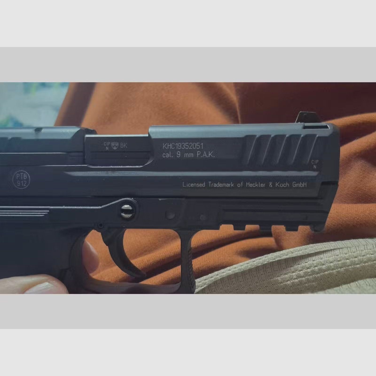 9mm PISTOL HECKLER UND KOCH